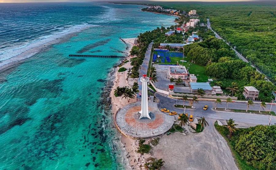 Mahahual from Above