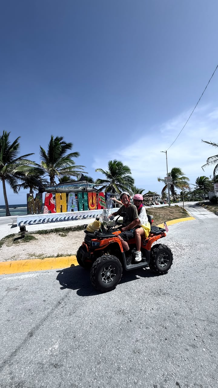 ATV Tour Mahahual Sign Costa Maya