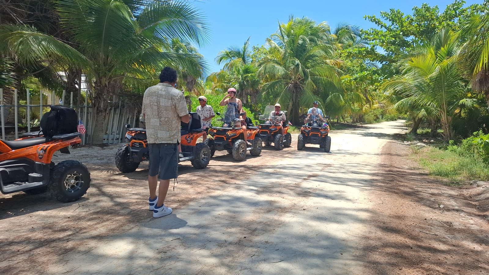 ATV Group Jungle Briefing Costa Maya