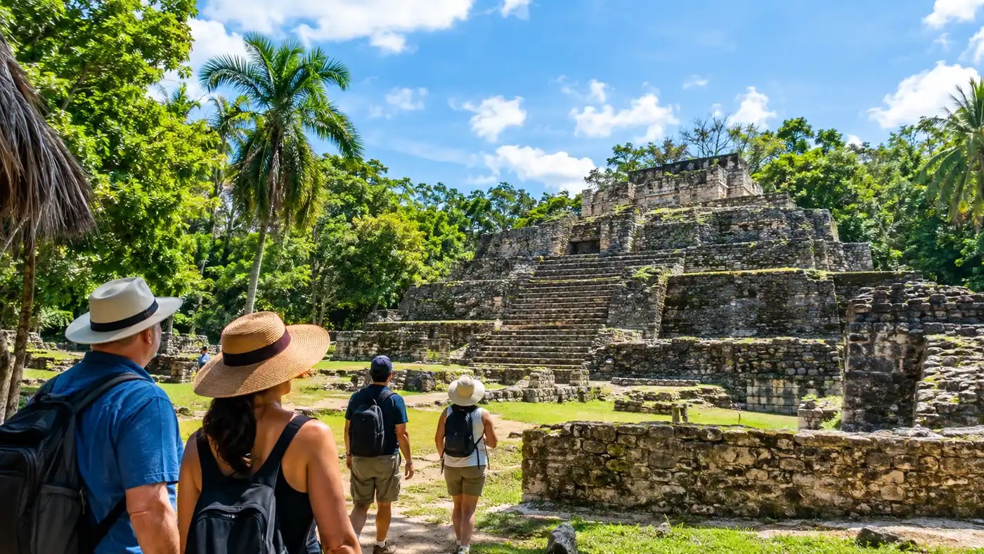 Chacchoben Mayan ruins private tour